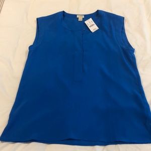 Jcrew blue top